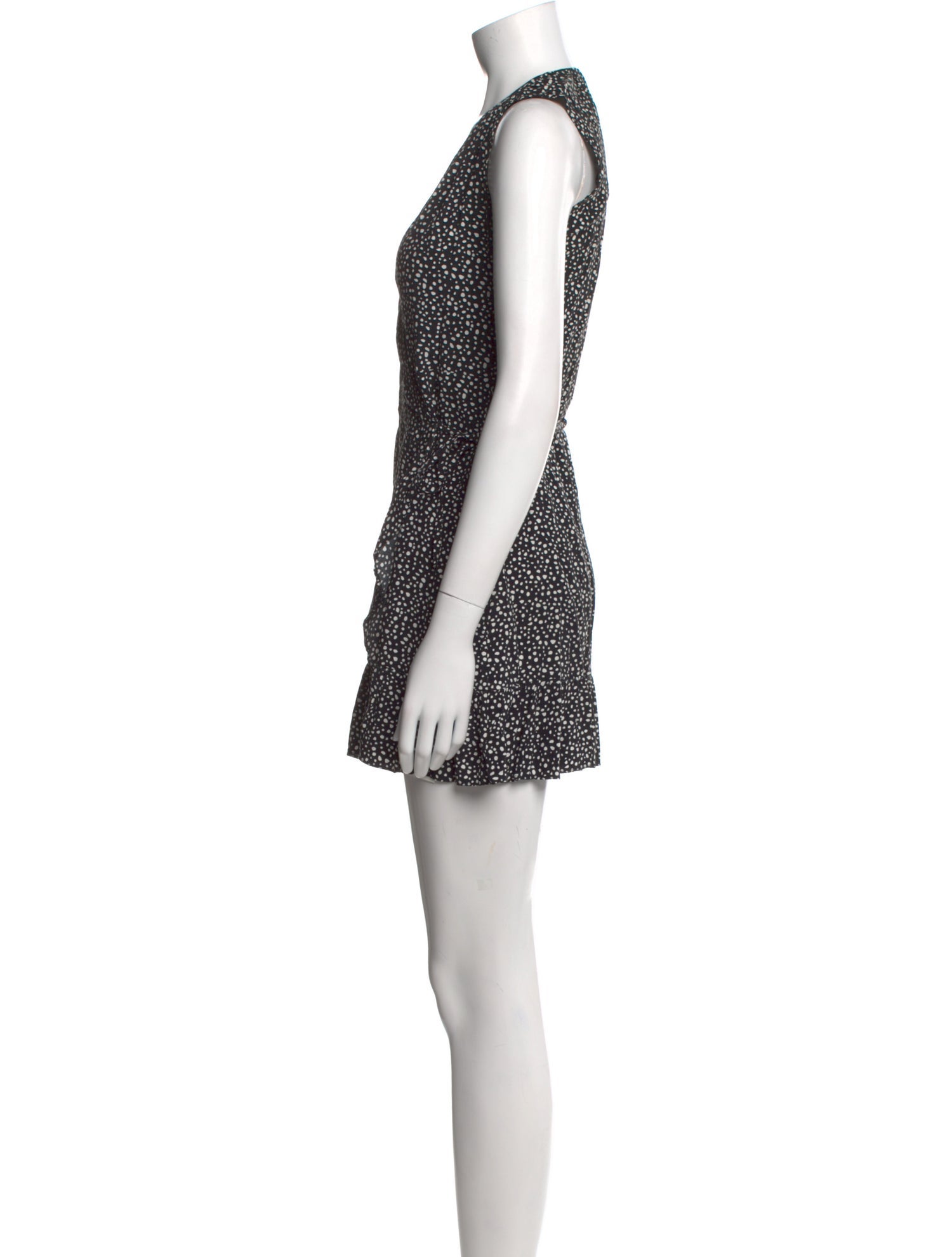 AllSaints Printed Mini Dress