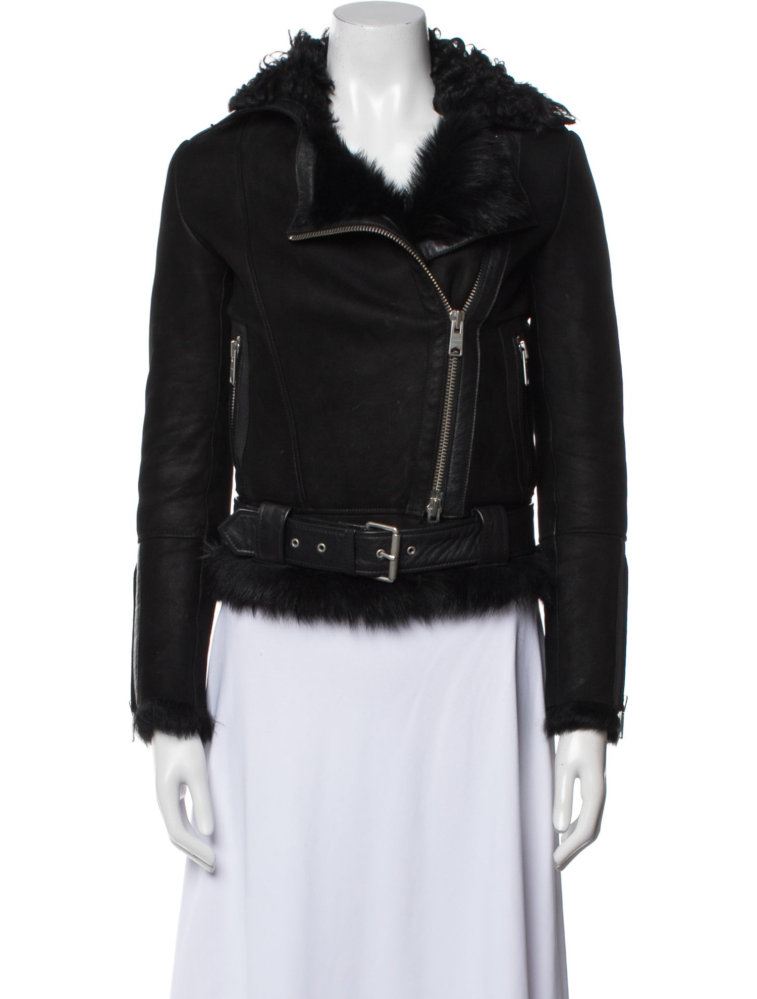 AllSaints Leather Biker Jacket