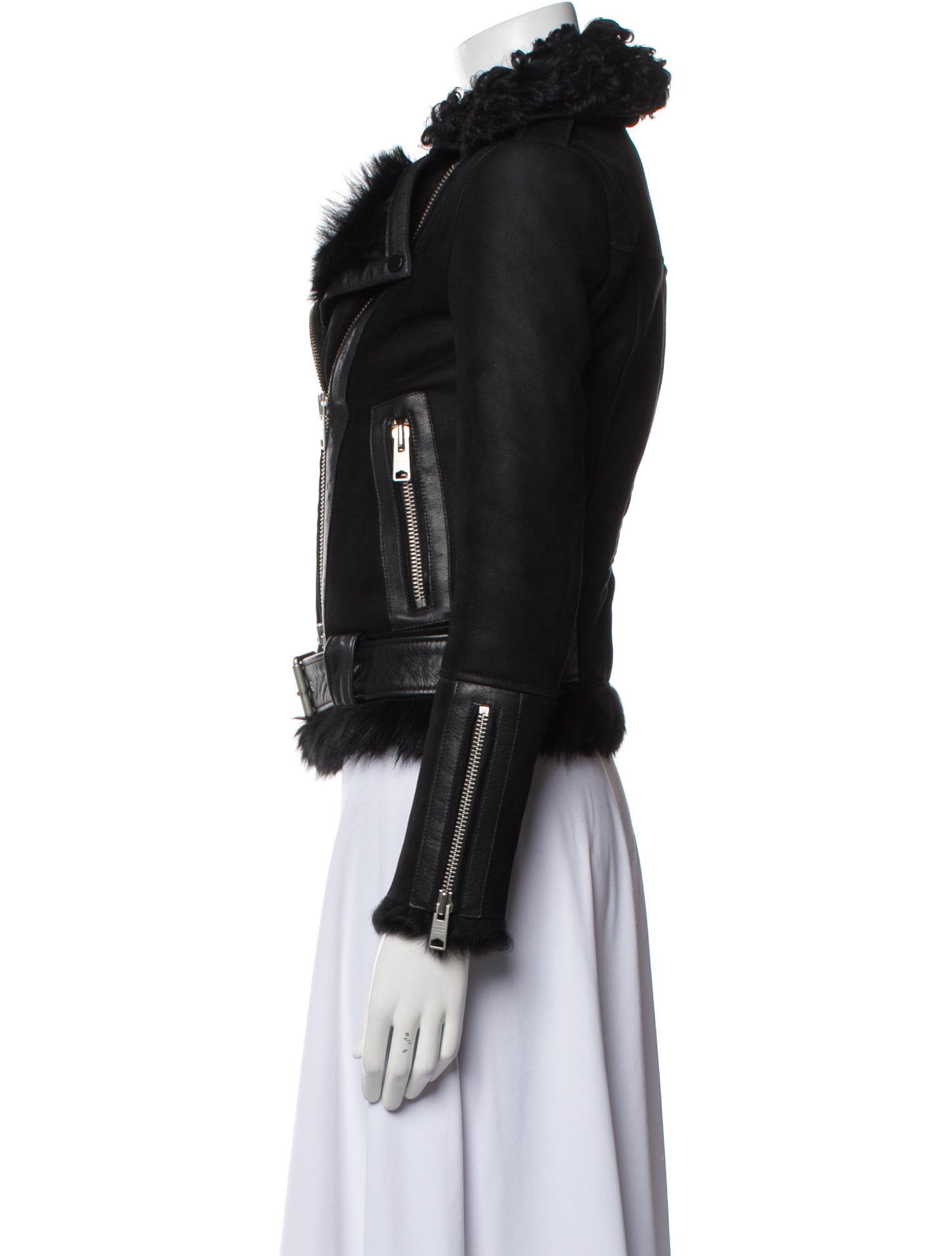 AllSaints Leather Biker Jacket