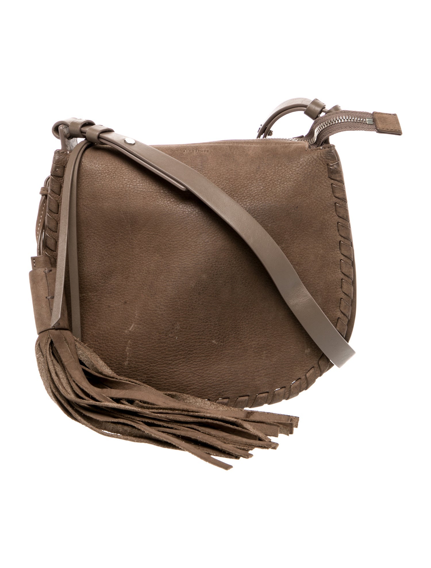 AllSaints Leather Crossbody Bag