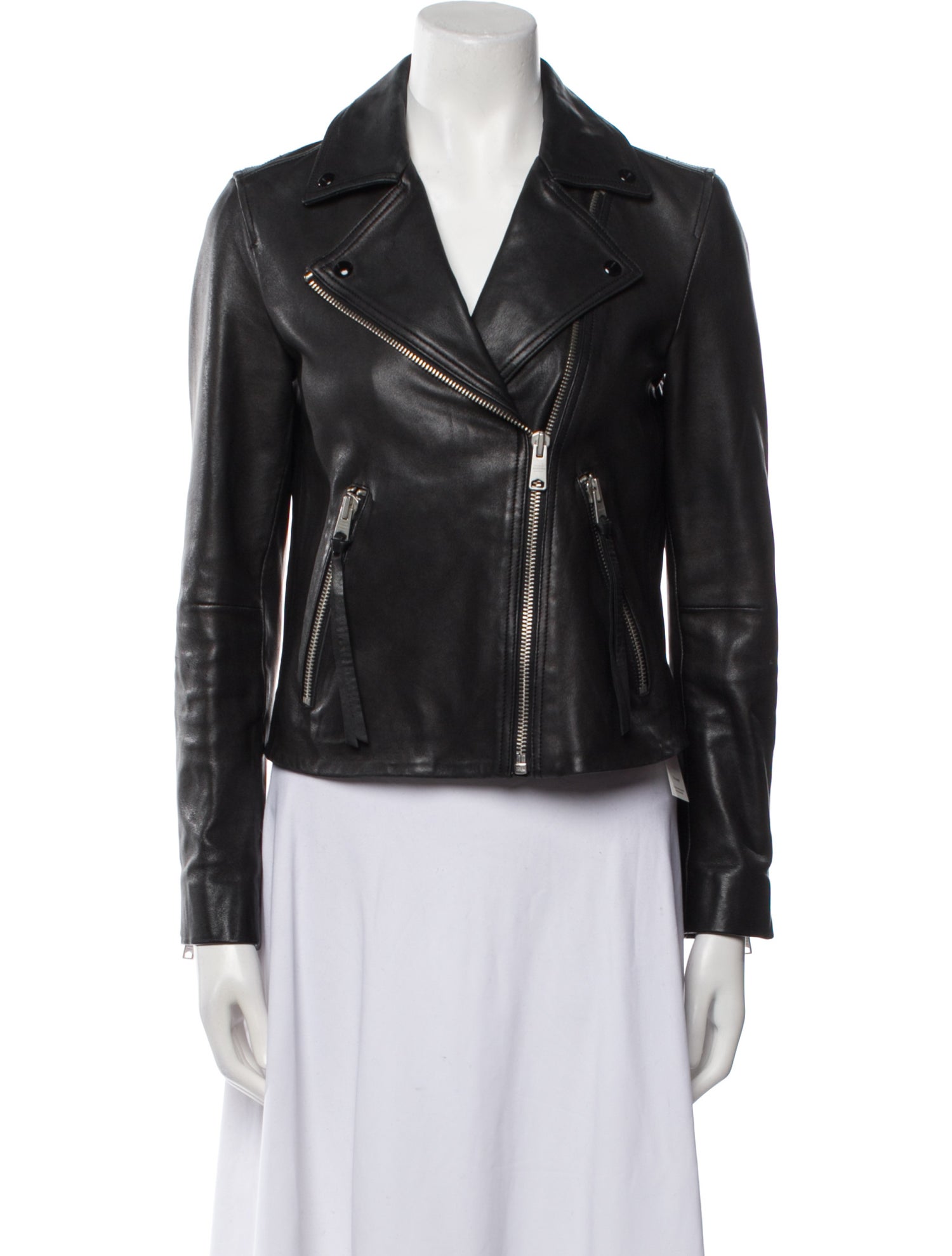 AllSaints Leather Biker Jacket