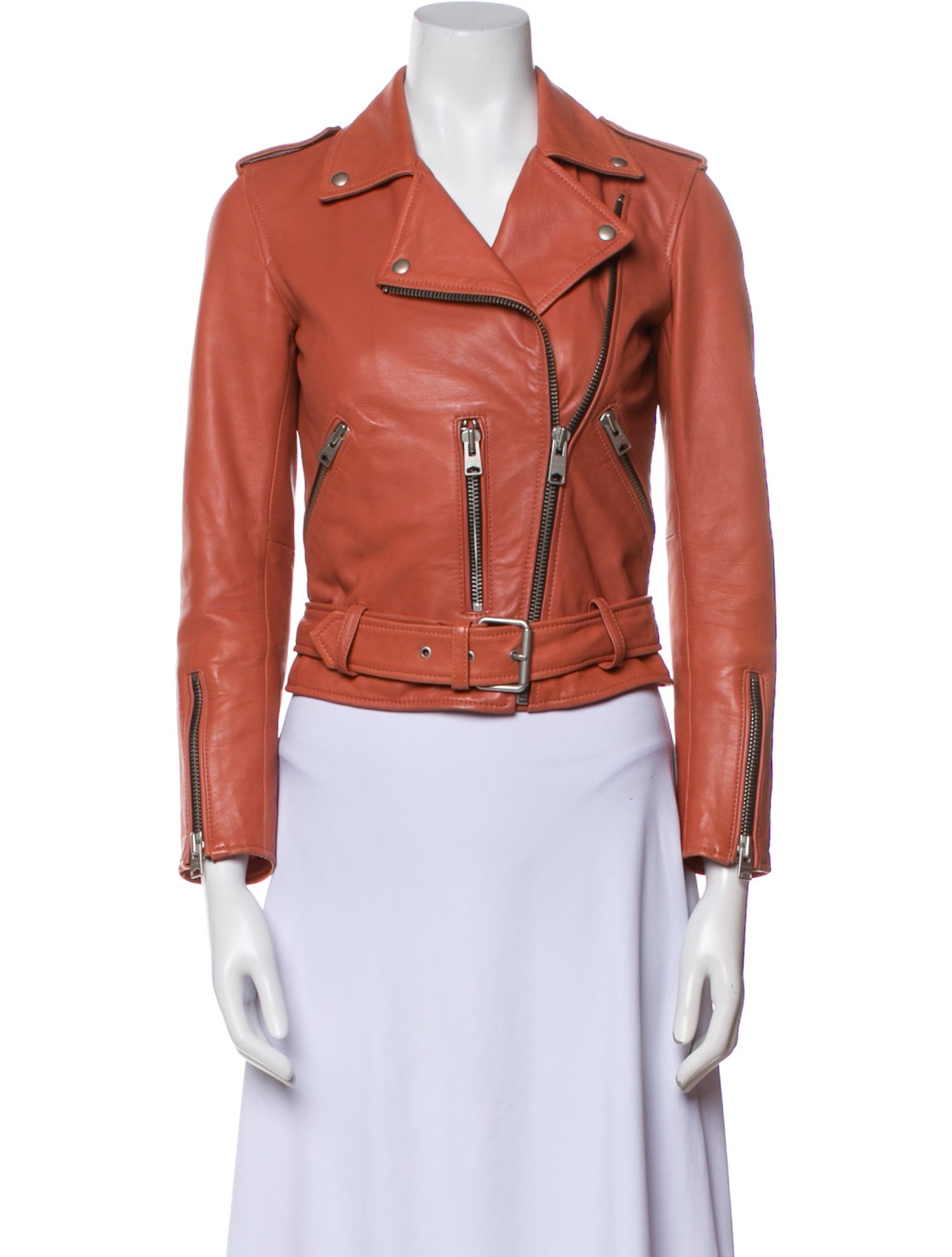 AllSaints Leather Biker Jacket