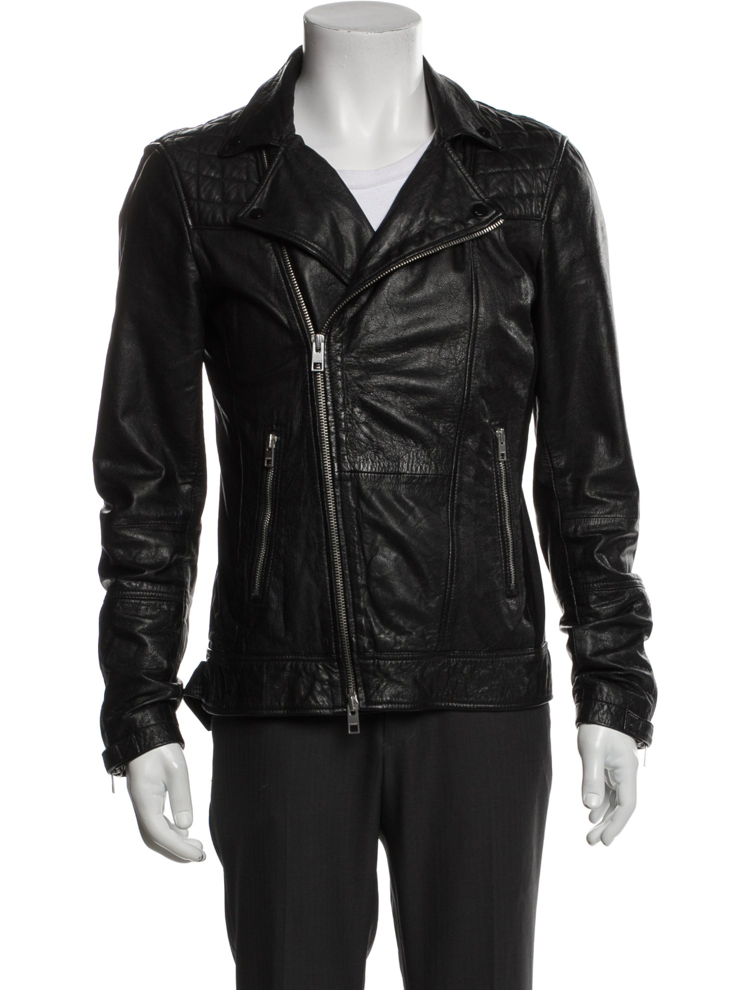 AllSaints Leather Moto Jacket