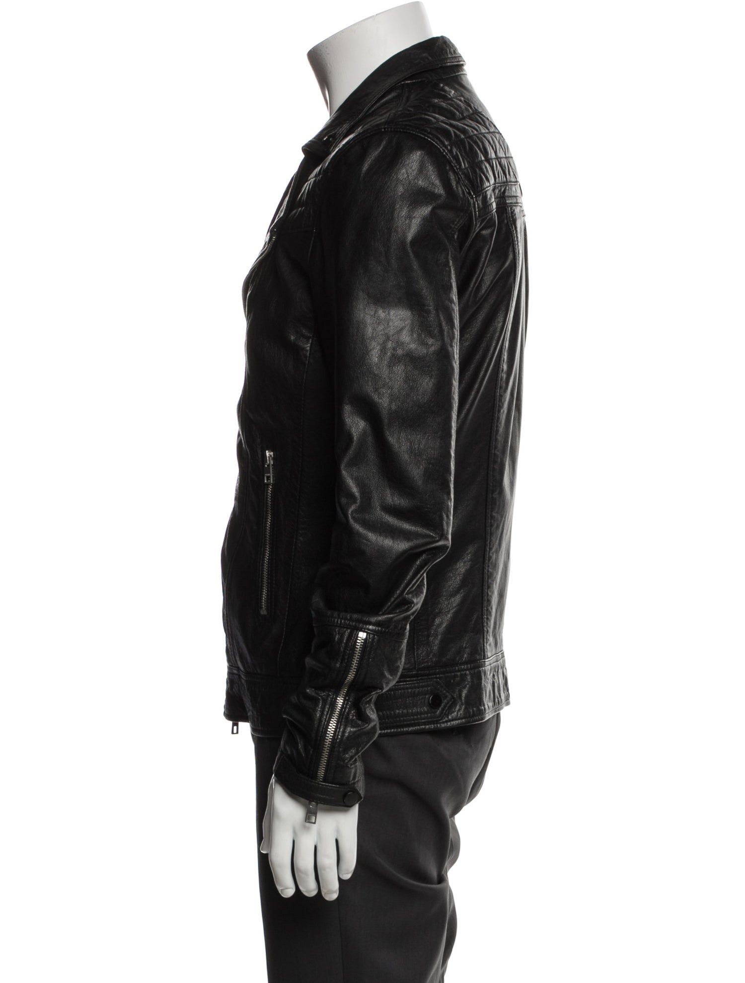 AllSaints Leather Moto Jacket
