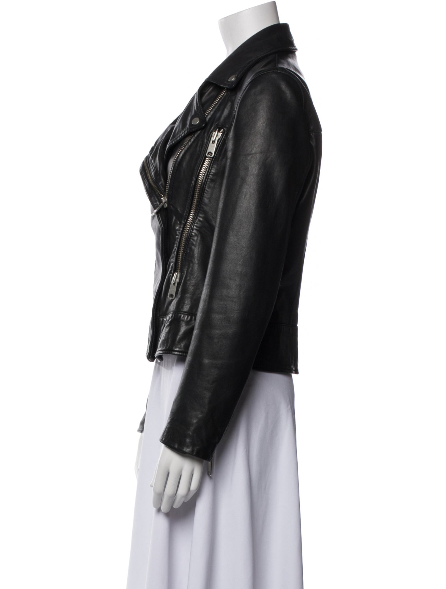 AllSaints Leather Biker Jacket