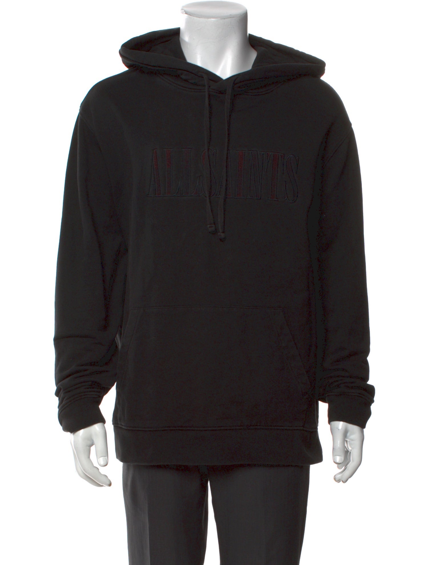 AllSaints Crew Neck Long Sleeve Hoodie