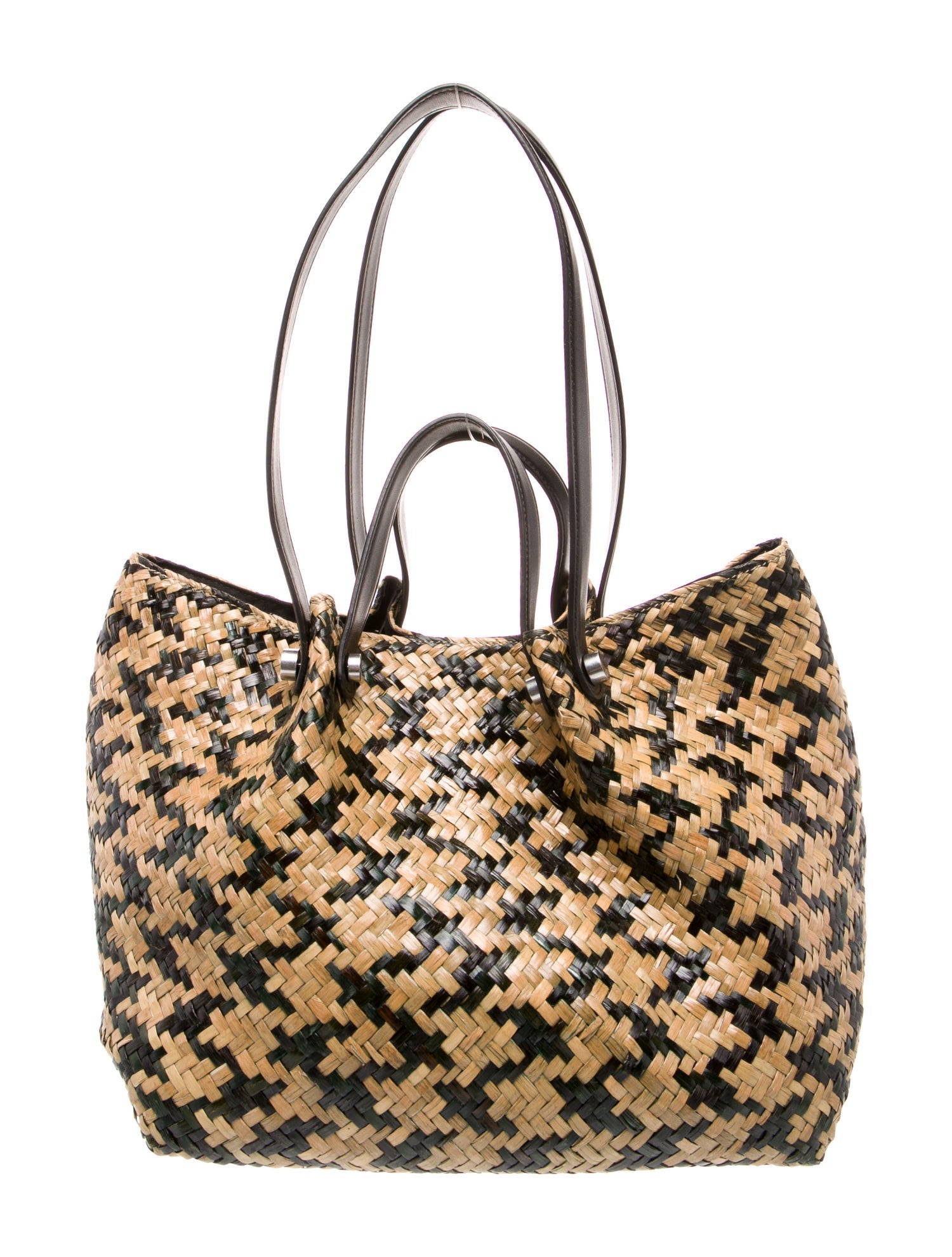 AllSaints Raffia Tote