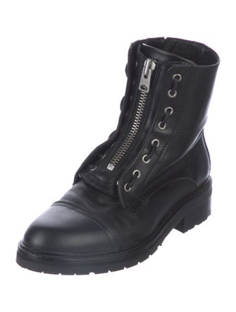 AllSaints Leather Combat Boots