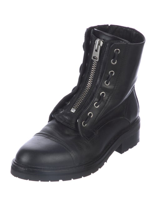 AllSaints Leather Combat Boots