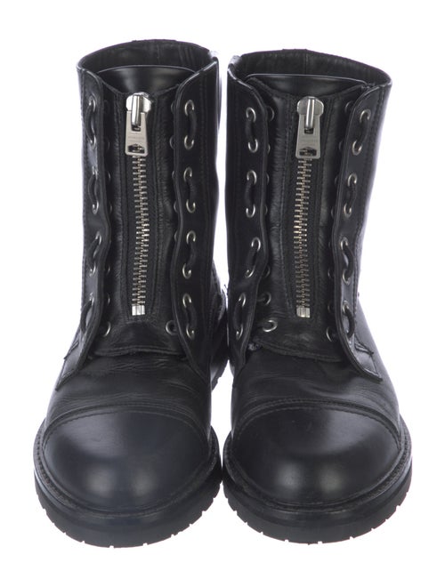 AllSaints Leather Combat Boots