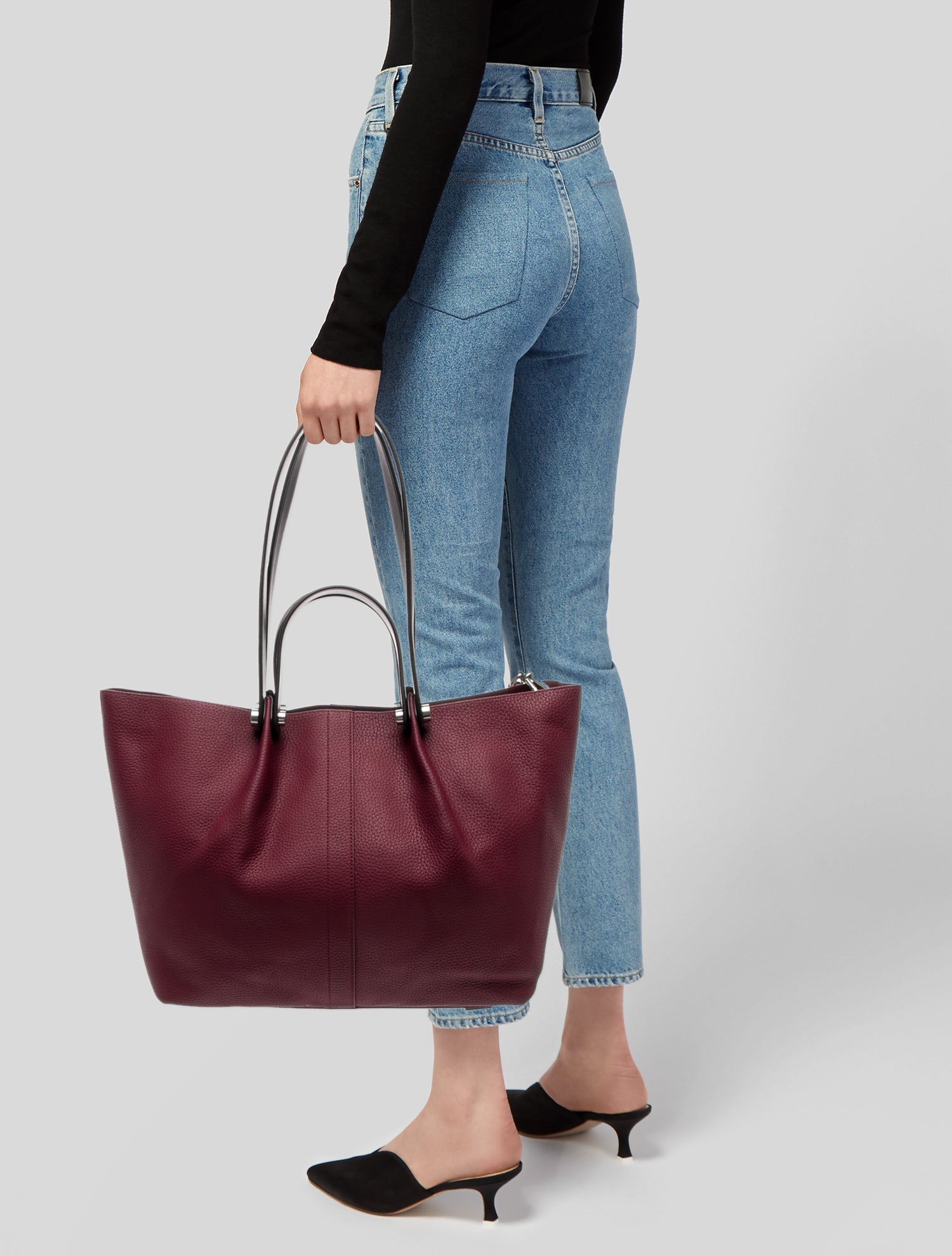 AllSaints Leather Tote