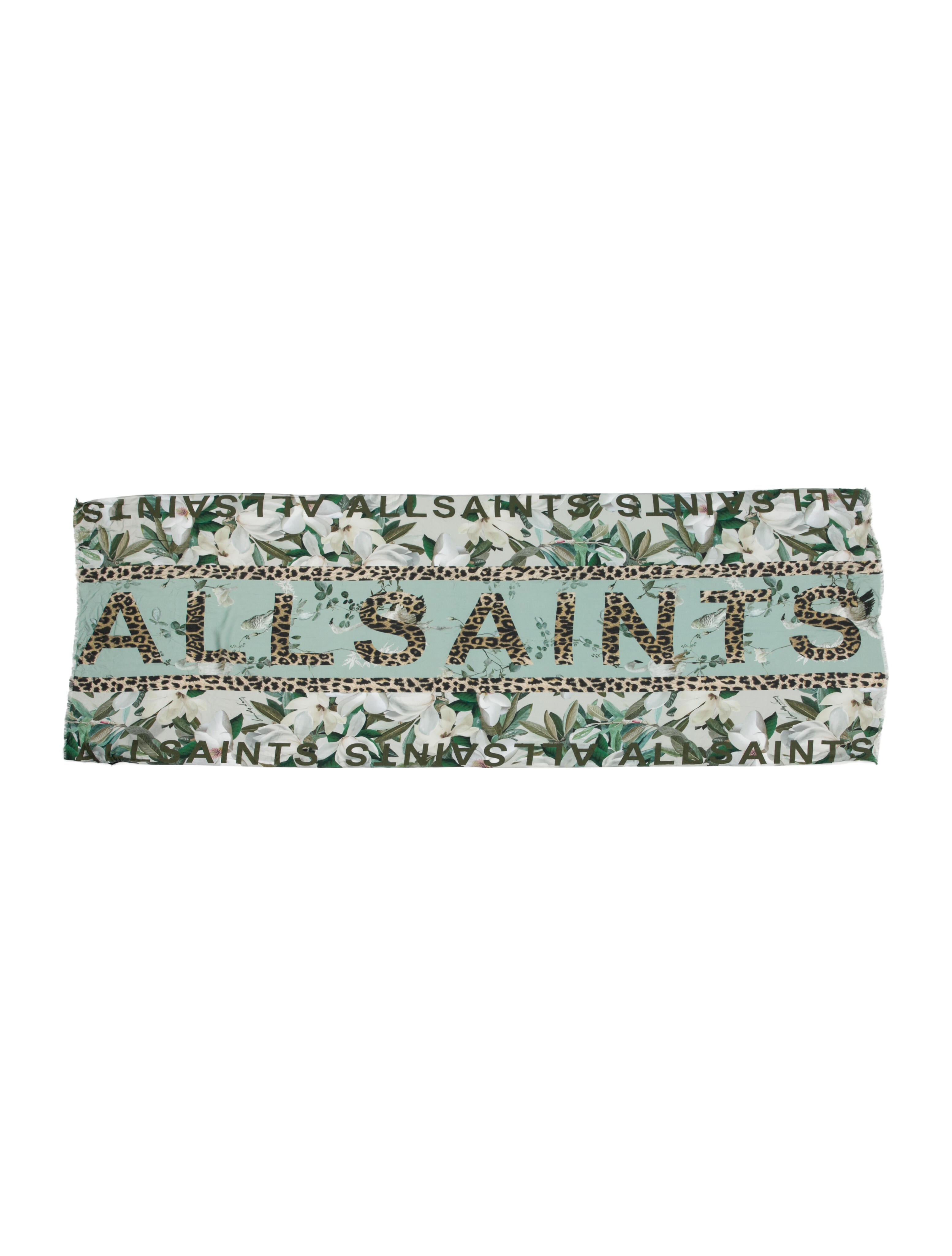 AllSaints Printed Scarf w/ Tags