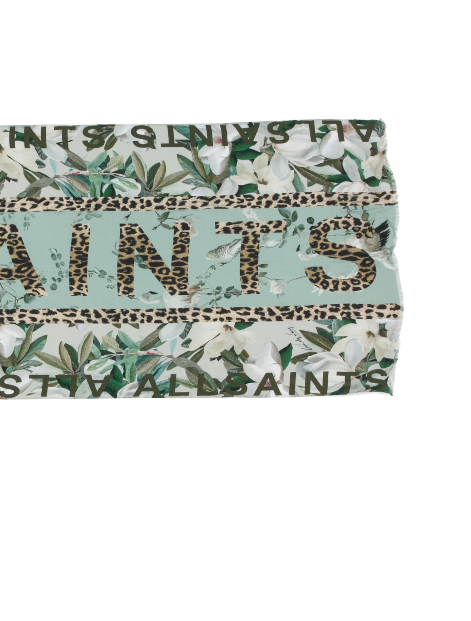 AllSaints Printed Scarf w/ Tags