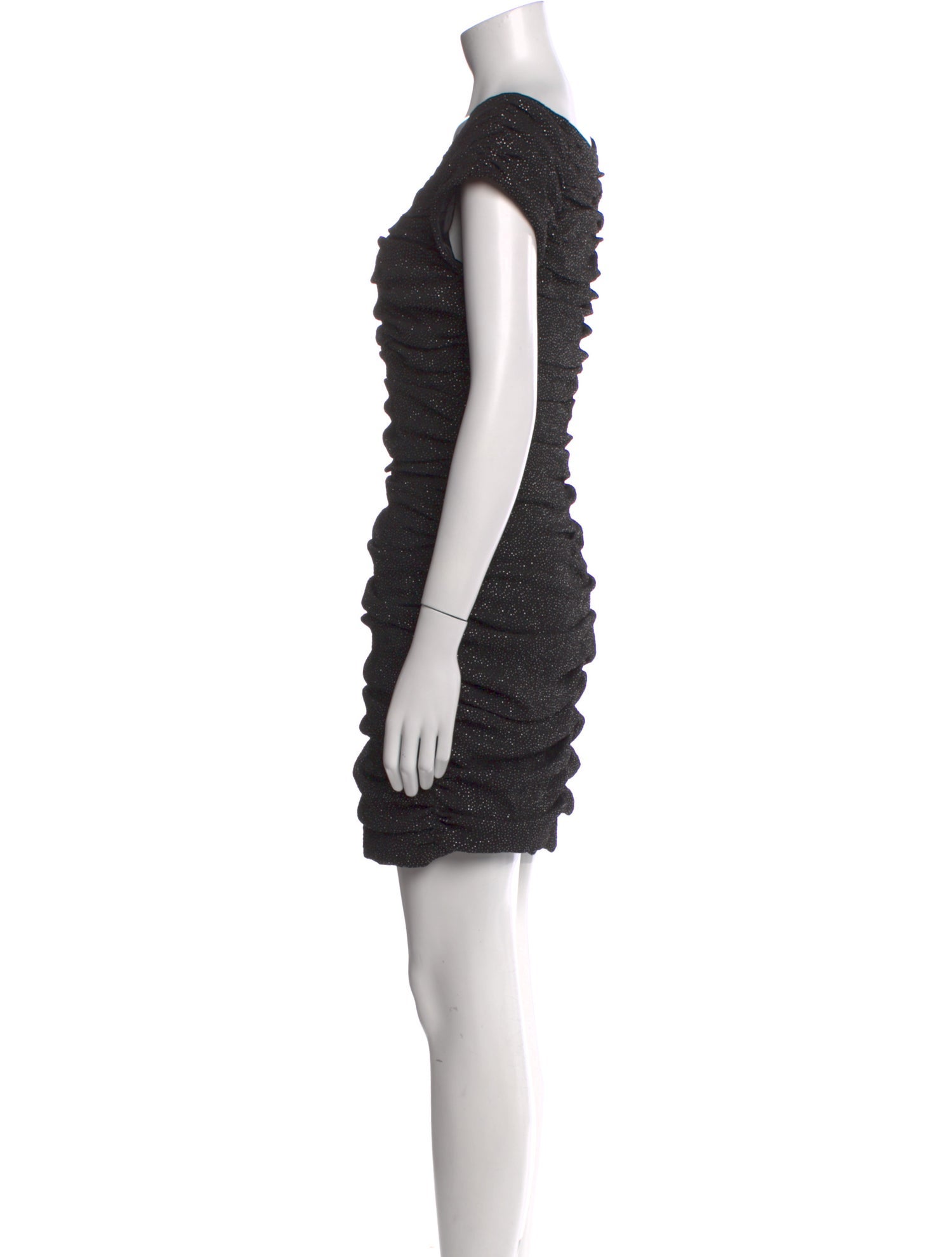 AllSaints Scoop Neck Mini Dress