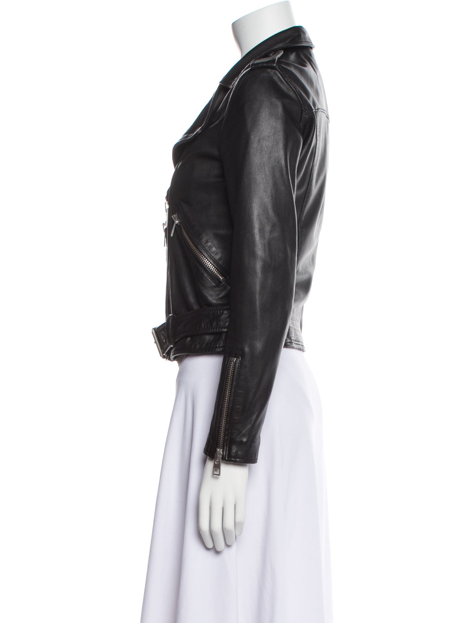 AllSaints Leather Biker Jacket