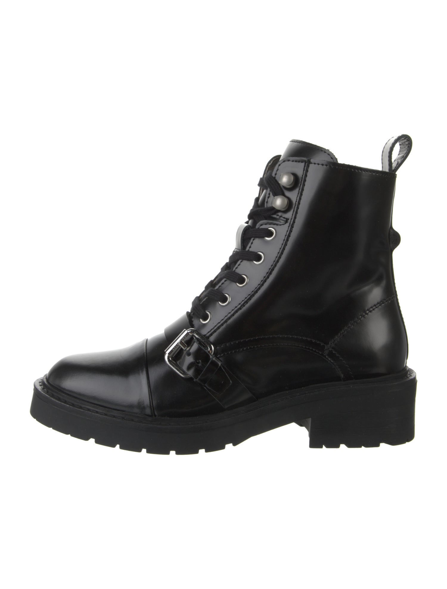 AllSaints Leather Combat Boots