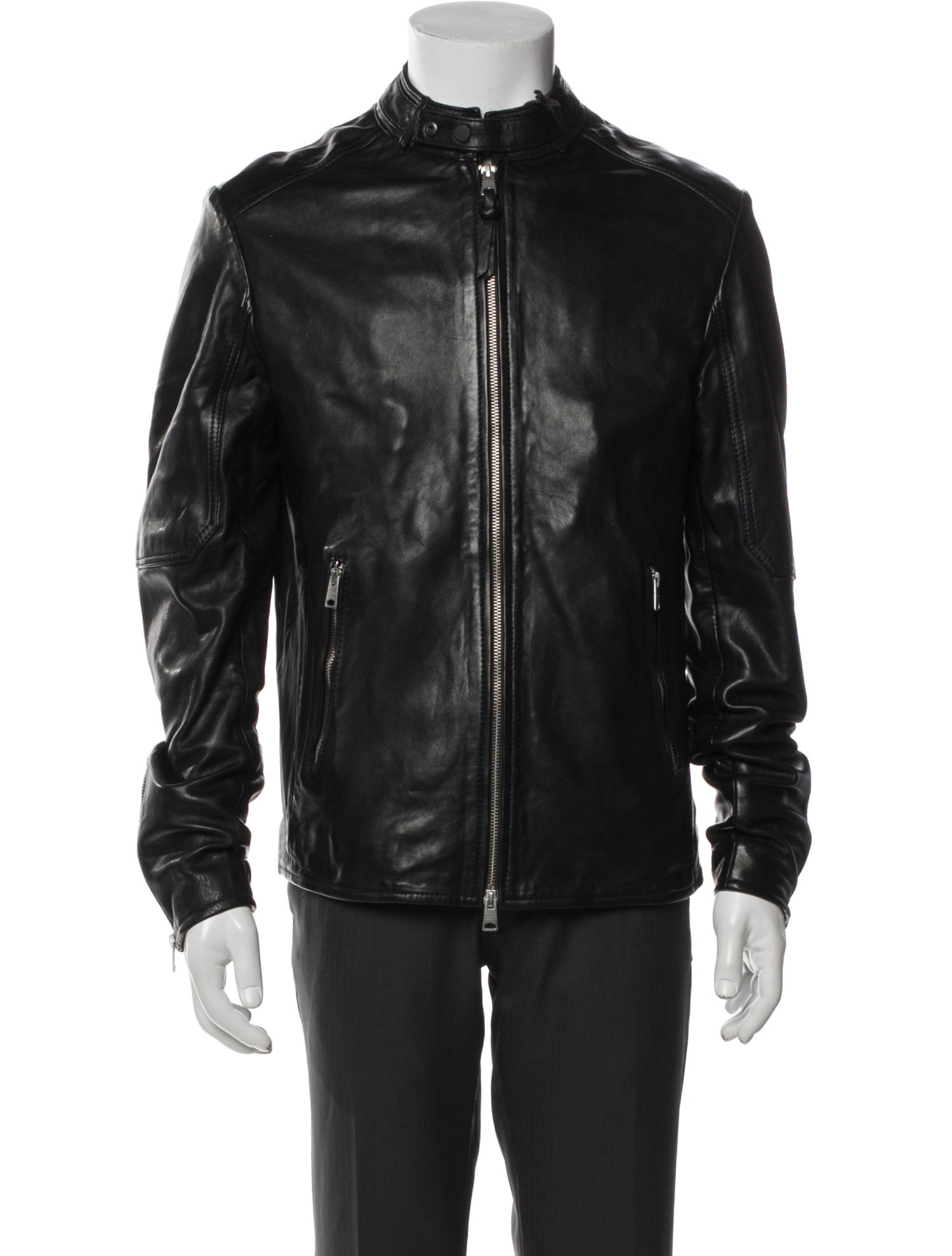 AllSaints Leather Moto Jacket