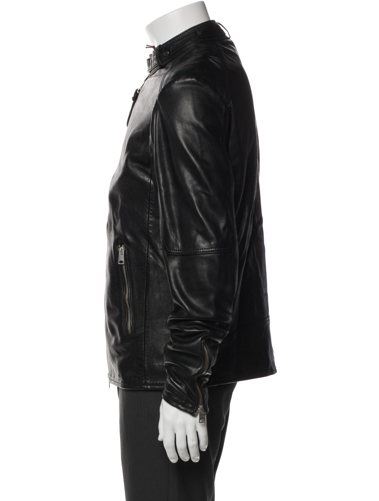 AllSaints Leather Moto Jacket