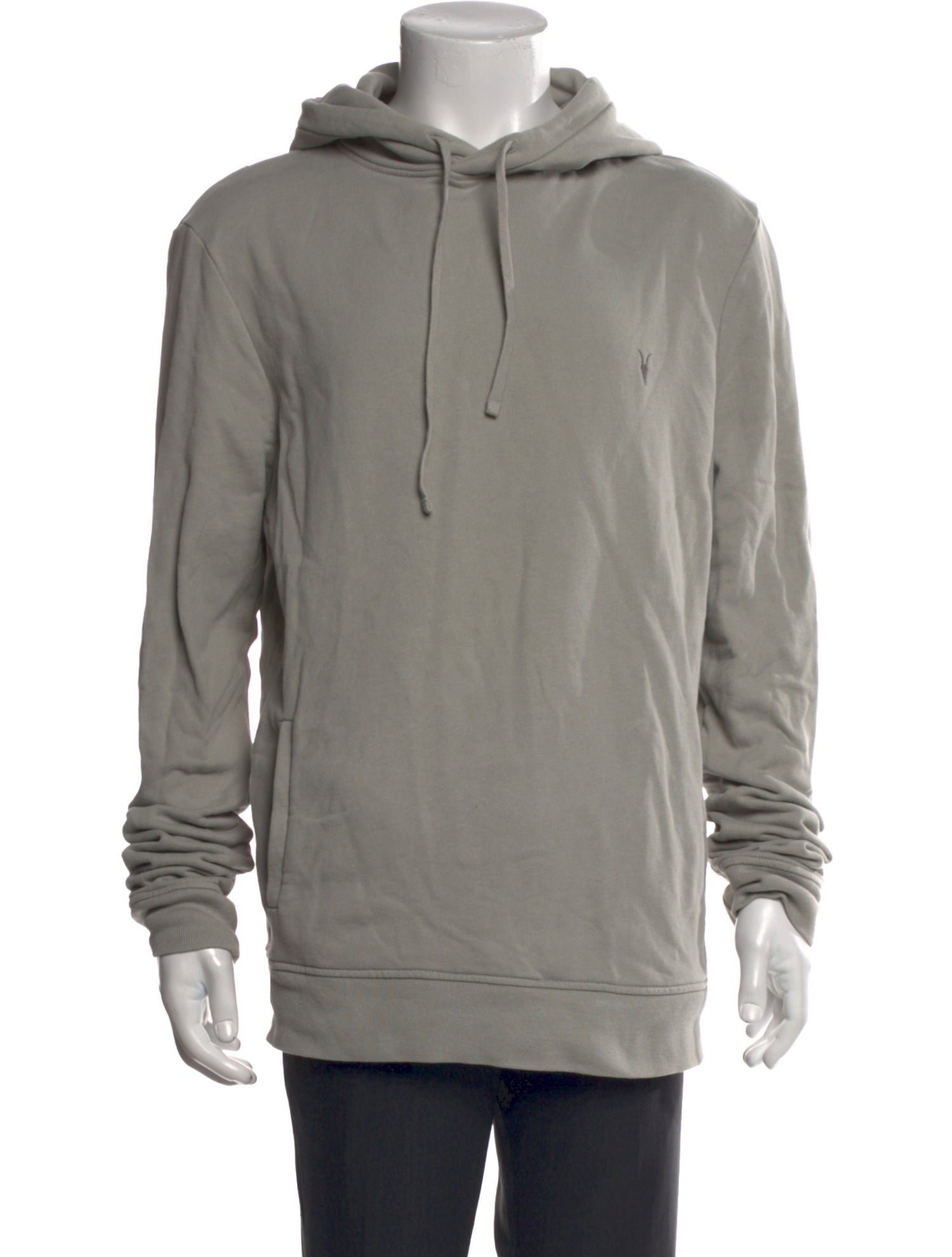 AllSaints Crew Neck Long Sleeve Hoodie