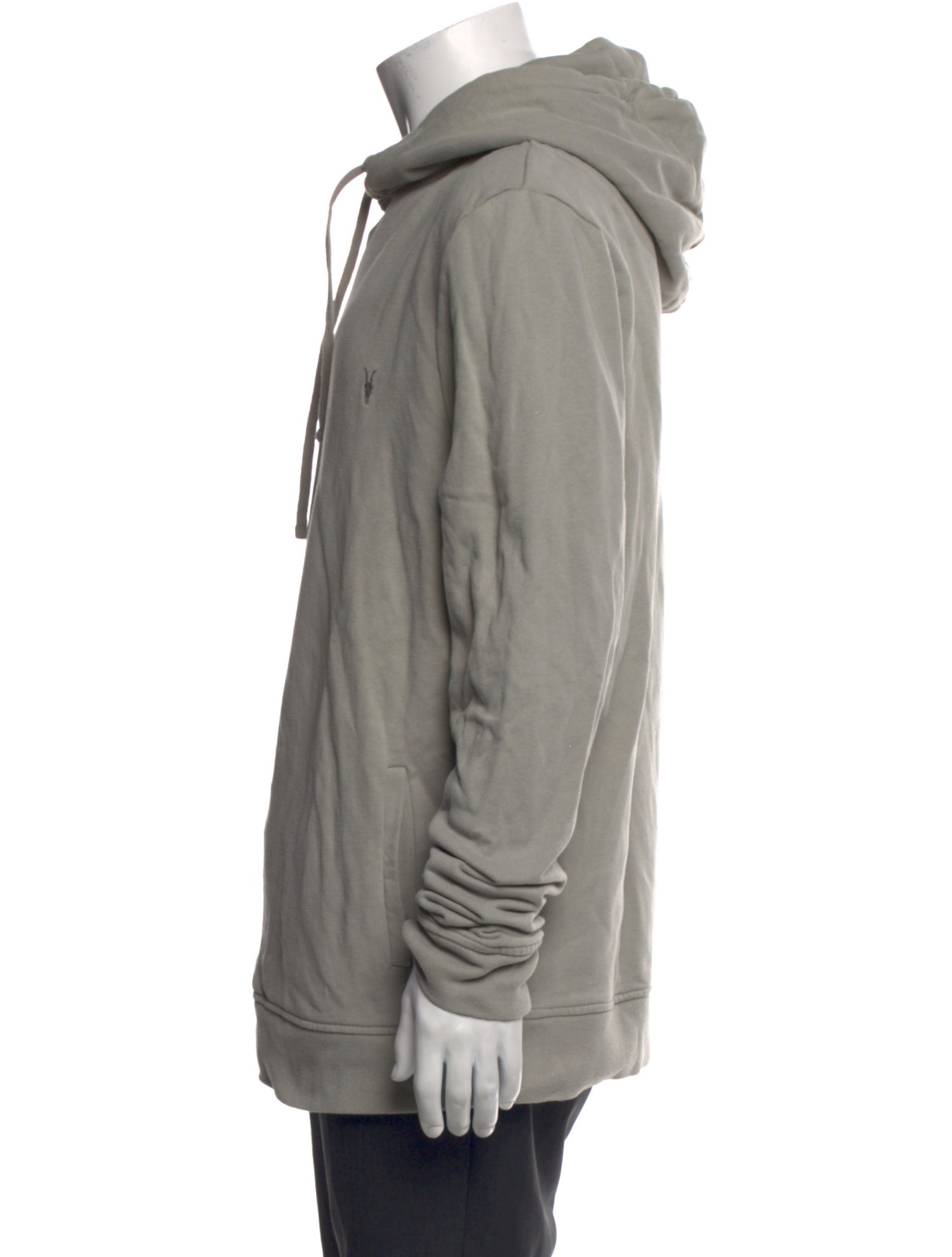 AllSaints Crew Neck Long Sleeve Hoodie