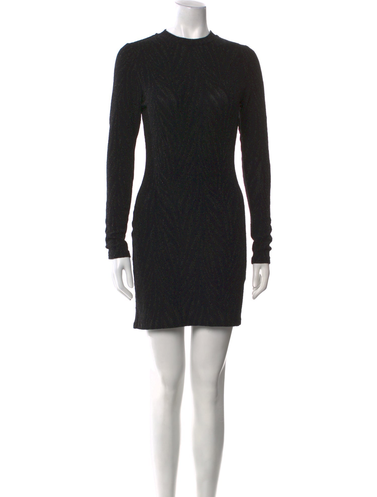 AllSaints Crew Neck Mini Dress