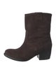 AllSaints Suede Western Boots