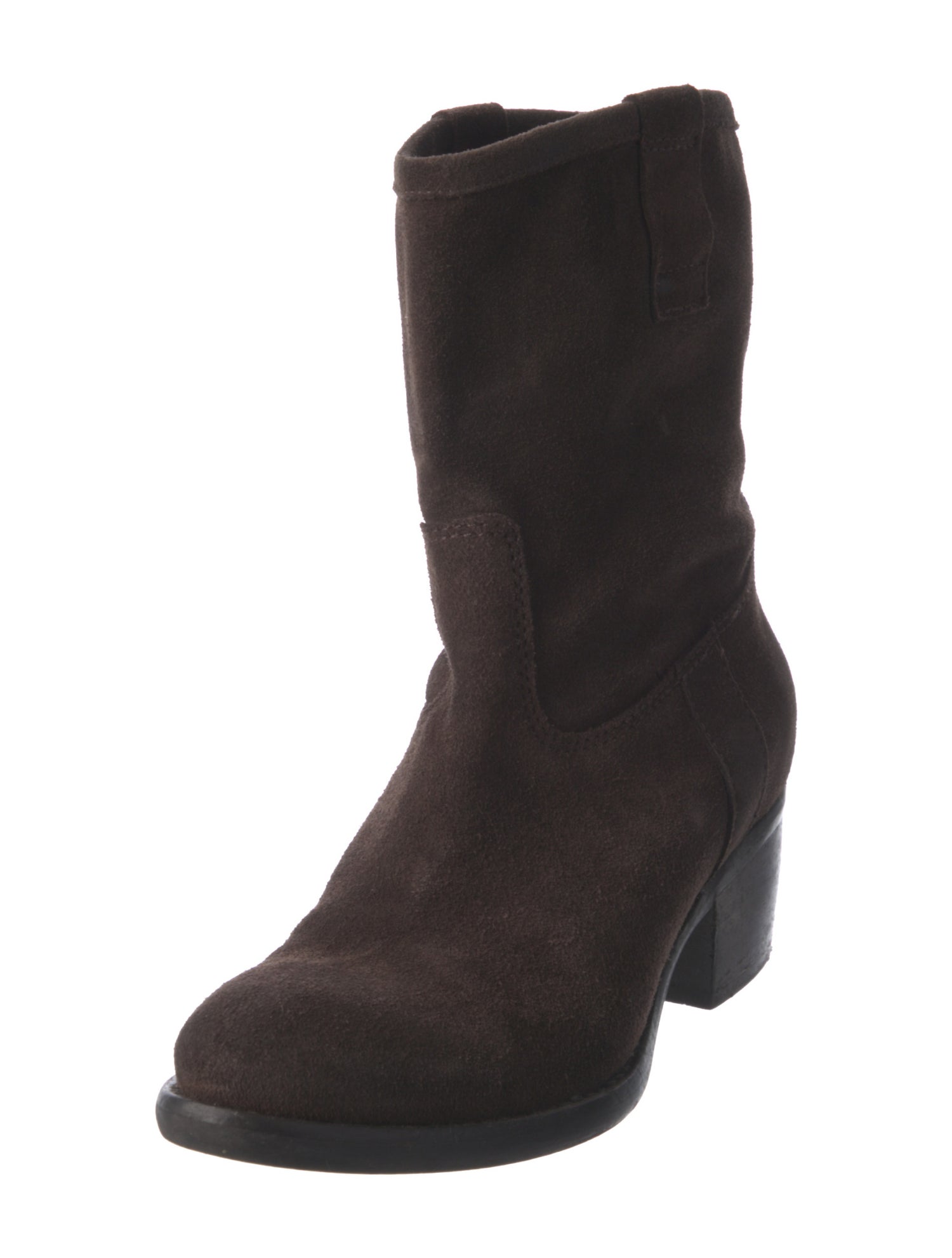 AllSaints Suede Western Boots