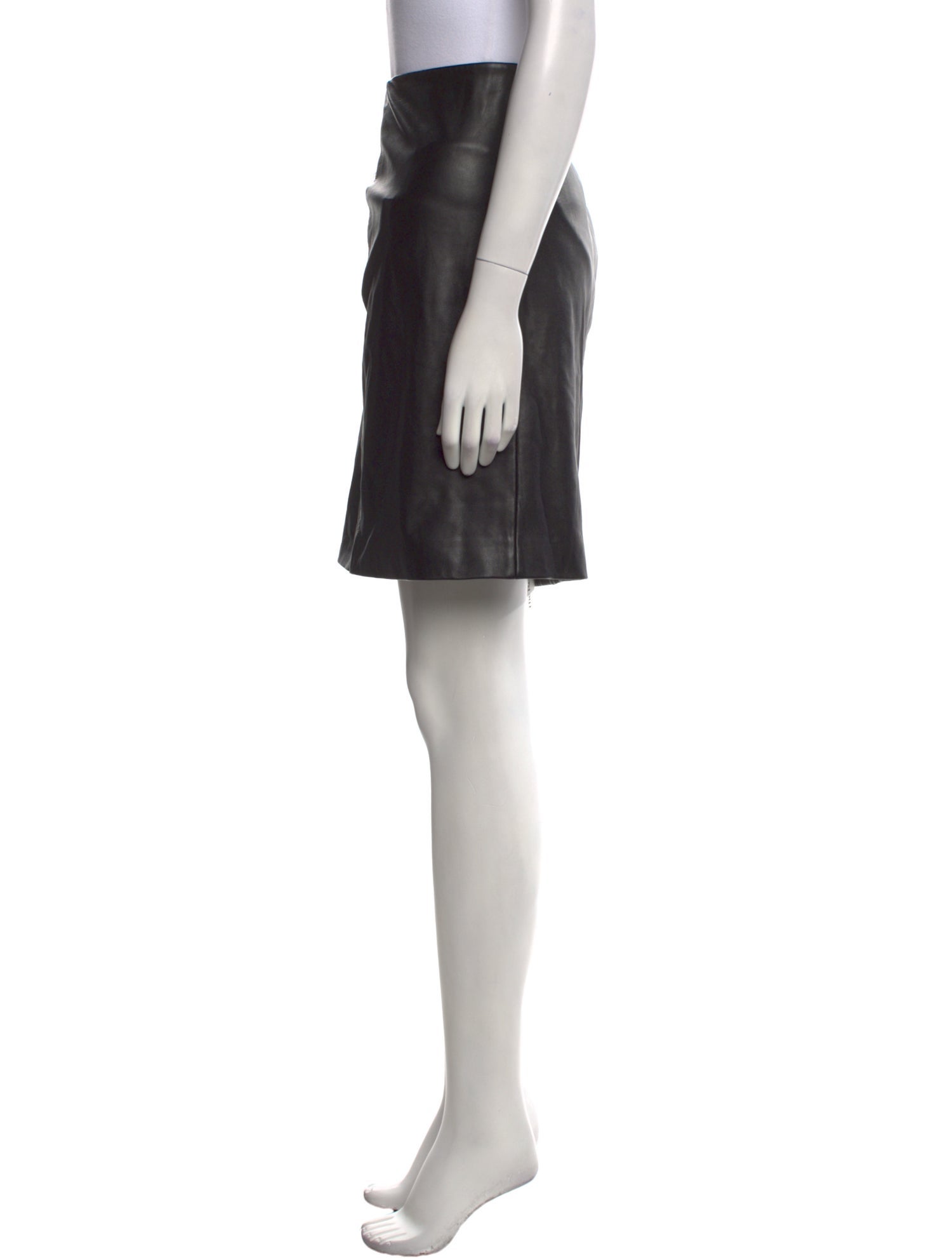 AllSaints Leather Mini Skirt