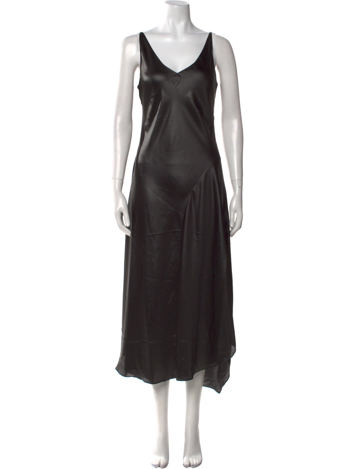AllSaints V-Neck Long Dress