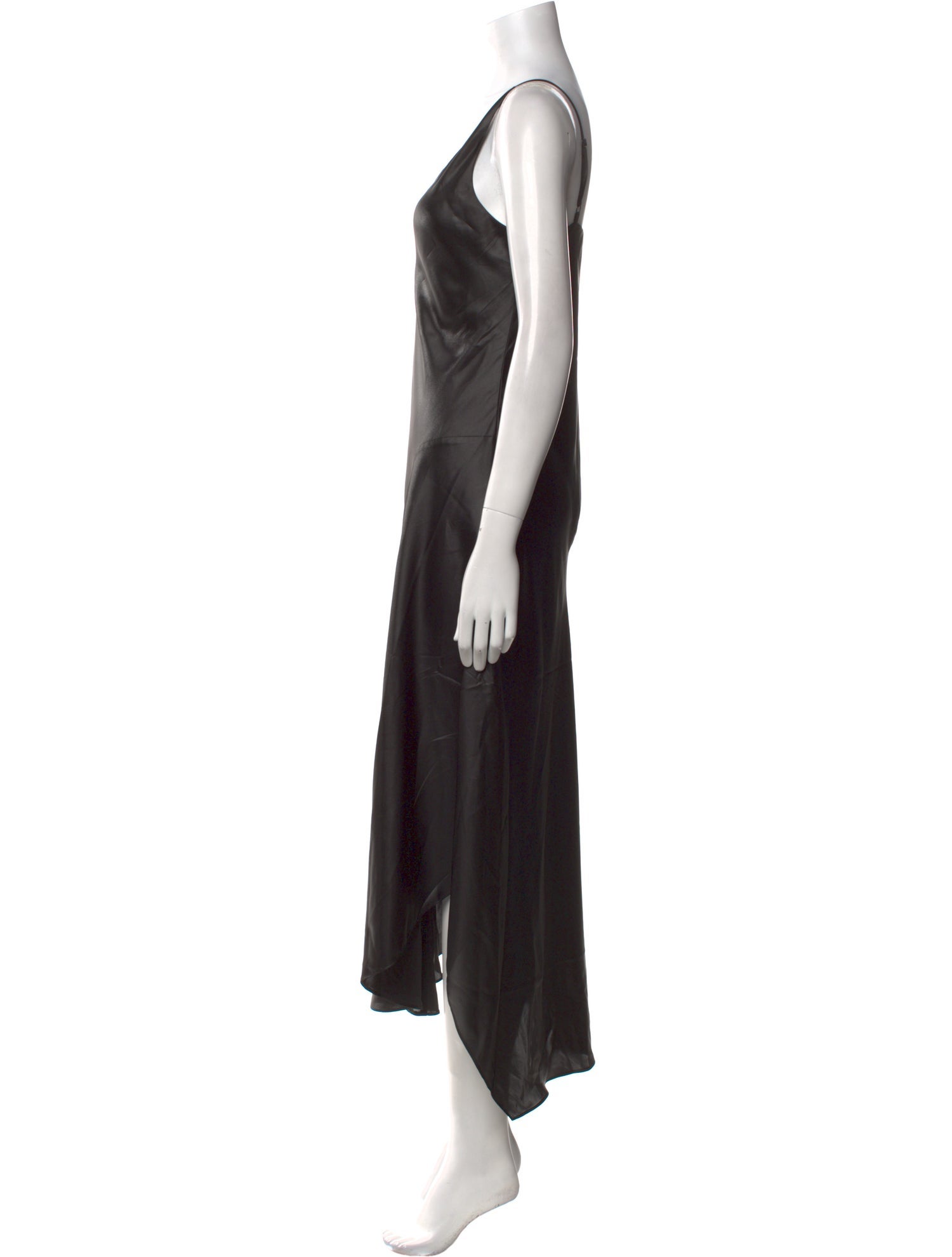 AllSaints V-Neck Long Dress