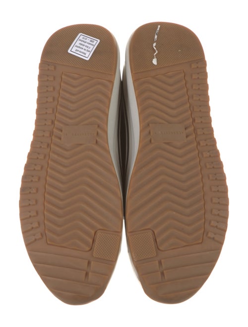 AllSaints Suede Colorblock Pattern Sneakers