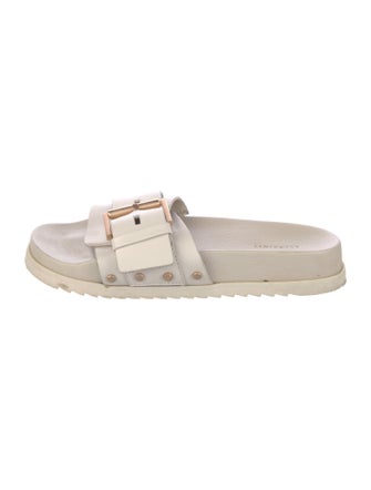 AllSaints Leather Slides