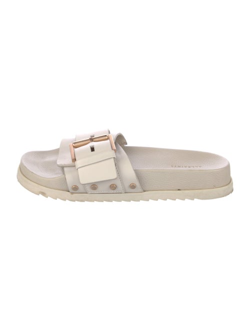 AllSaints Leather Slides