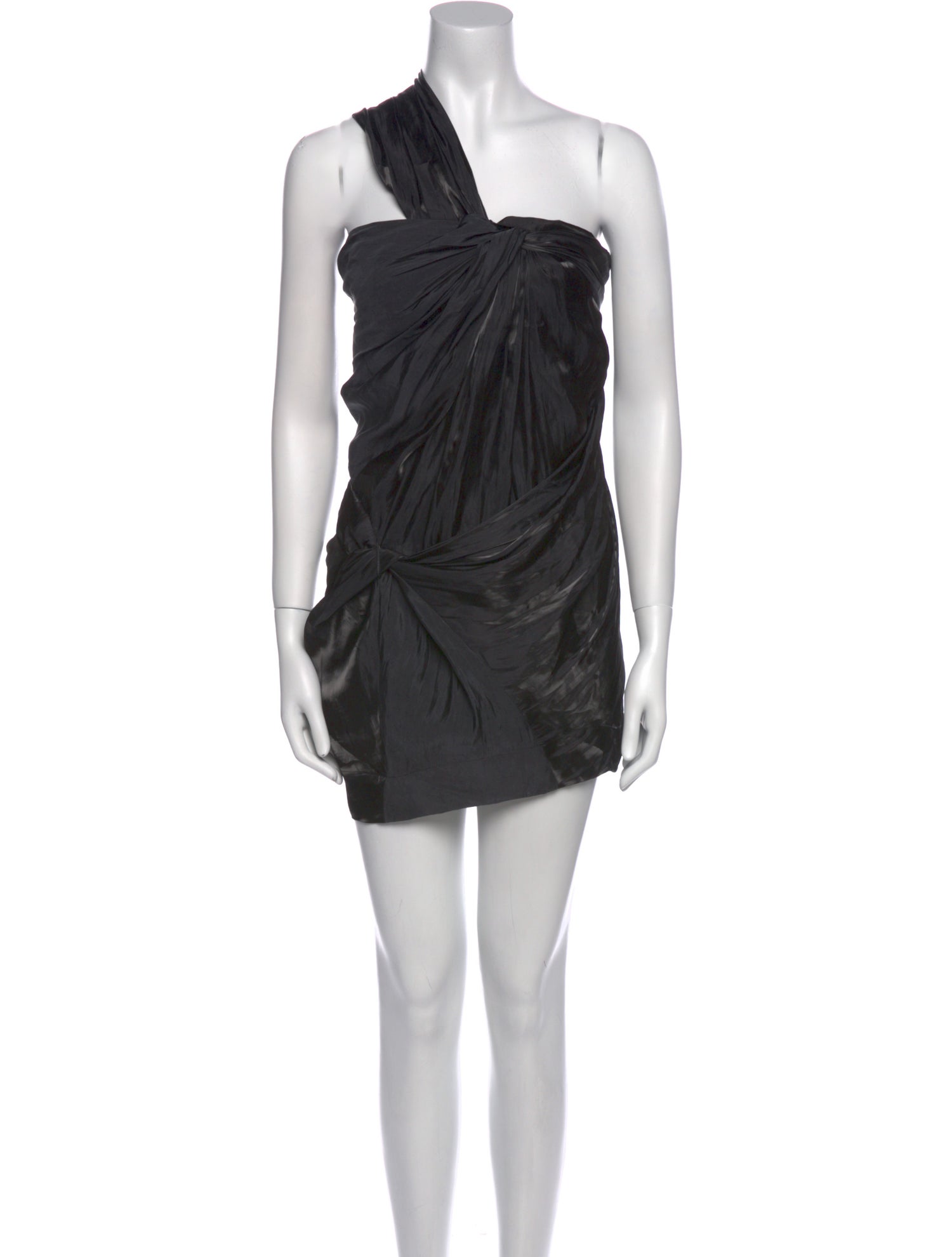 AllSaints One-Shoulder Mini Dress