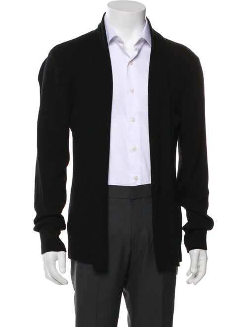 AllSaints Merino Wool Open Front Cardigan