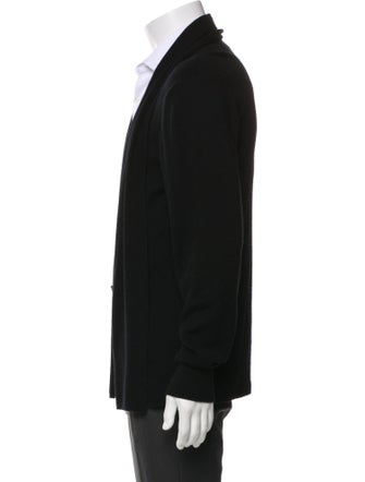 AllSaints Merino Wool Open Front Cardigan