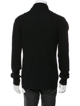 AllSaints Merino Wool Open Front Cardigan