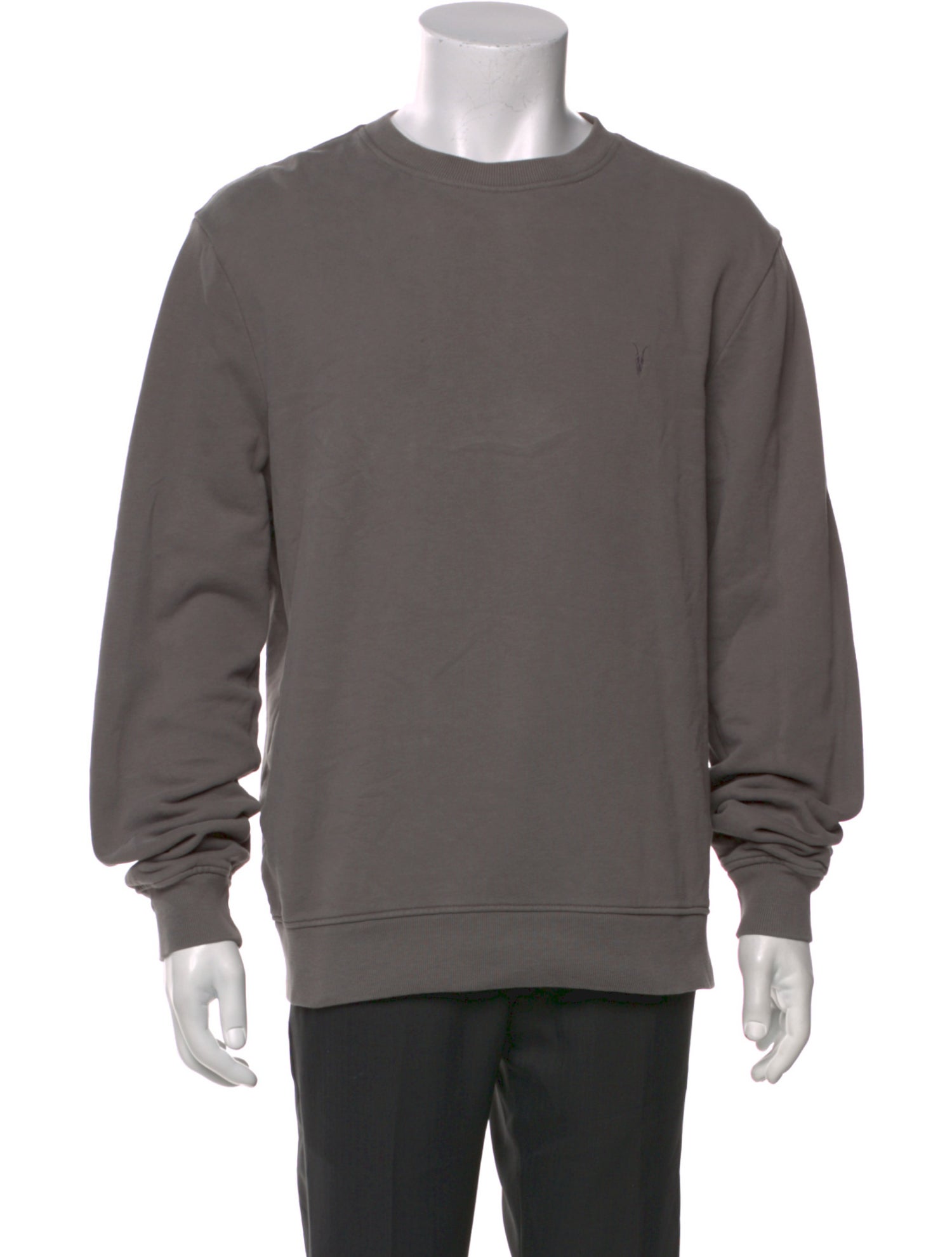 AllSaints Crew Neck Long Sleeve Sweatshirt
