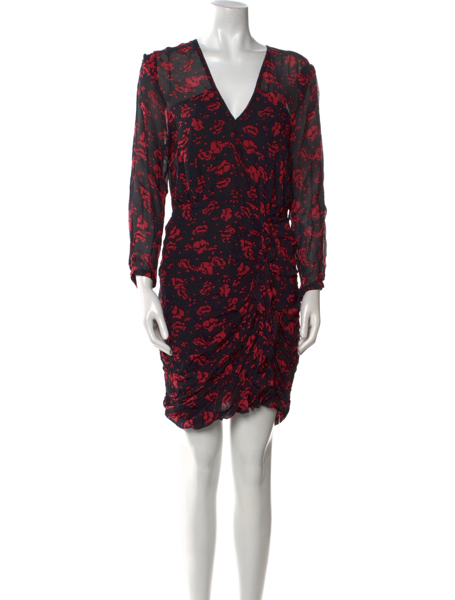 AllSaints Printed Mini Dress