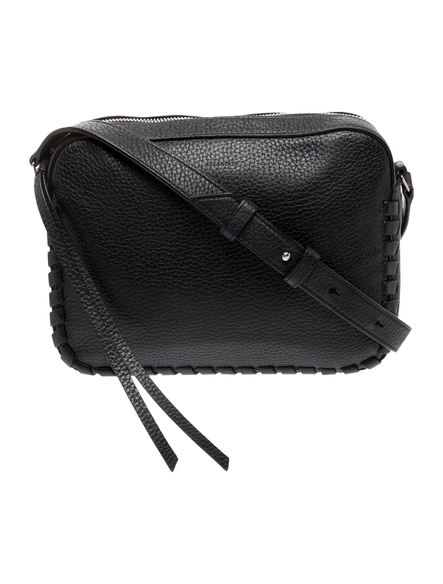 AllSaints Leather Messenger Bag