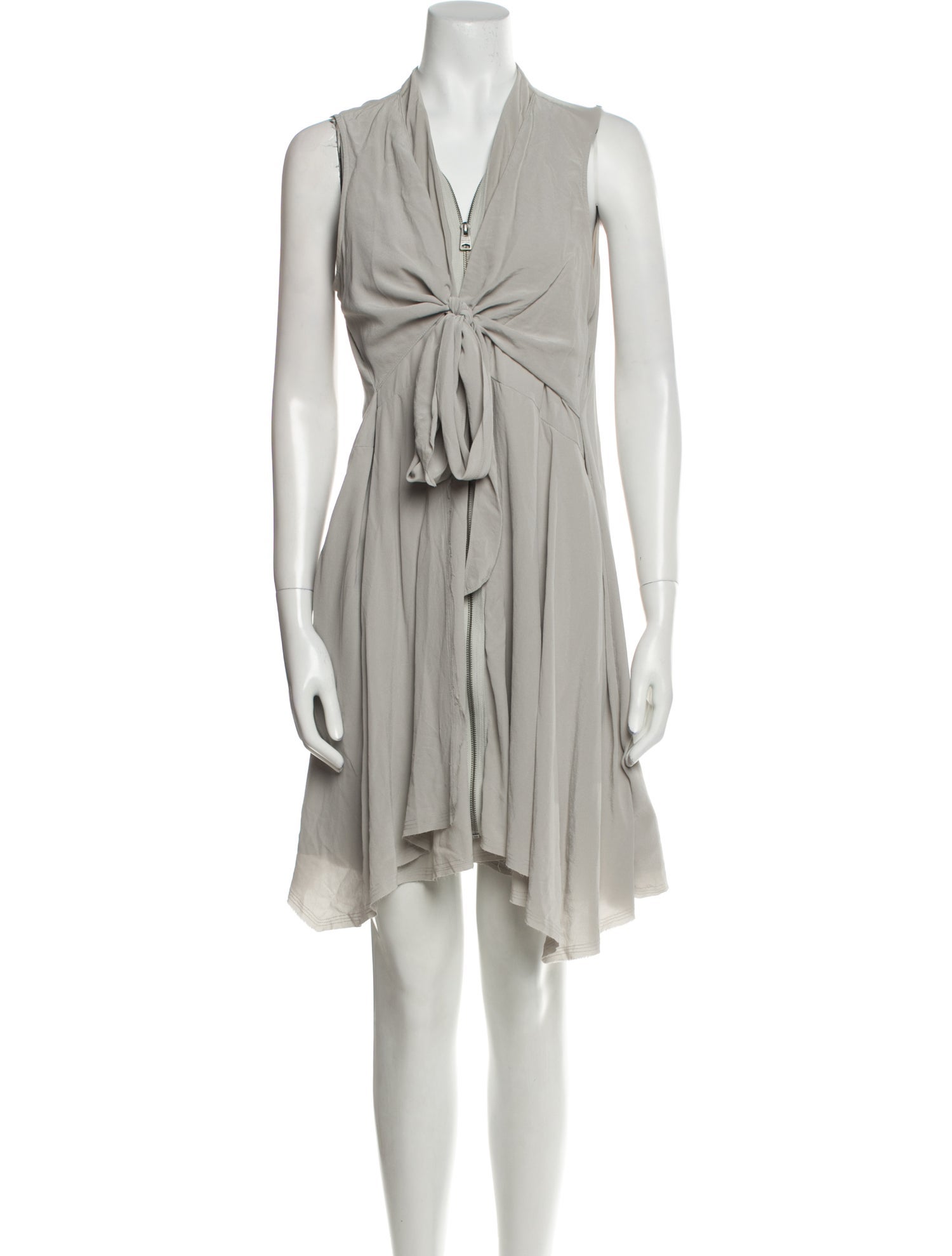 AllSaints Silk Mini Dress