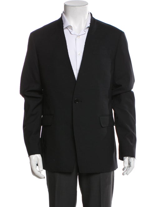 AllSaints Raw-Edge Trim Blazer