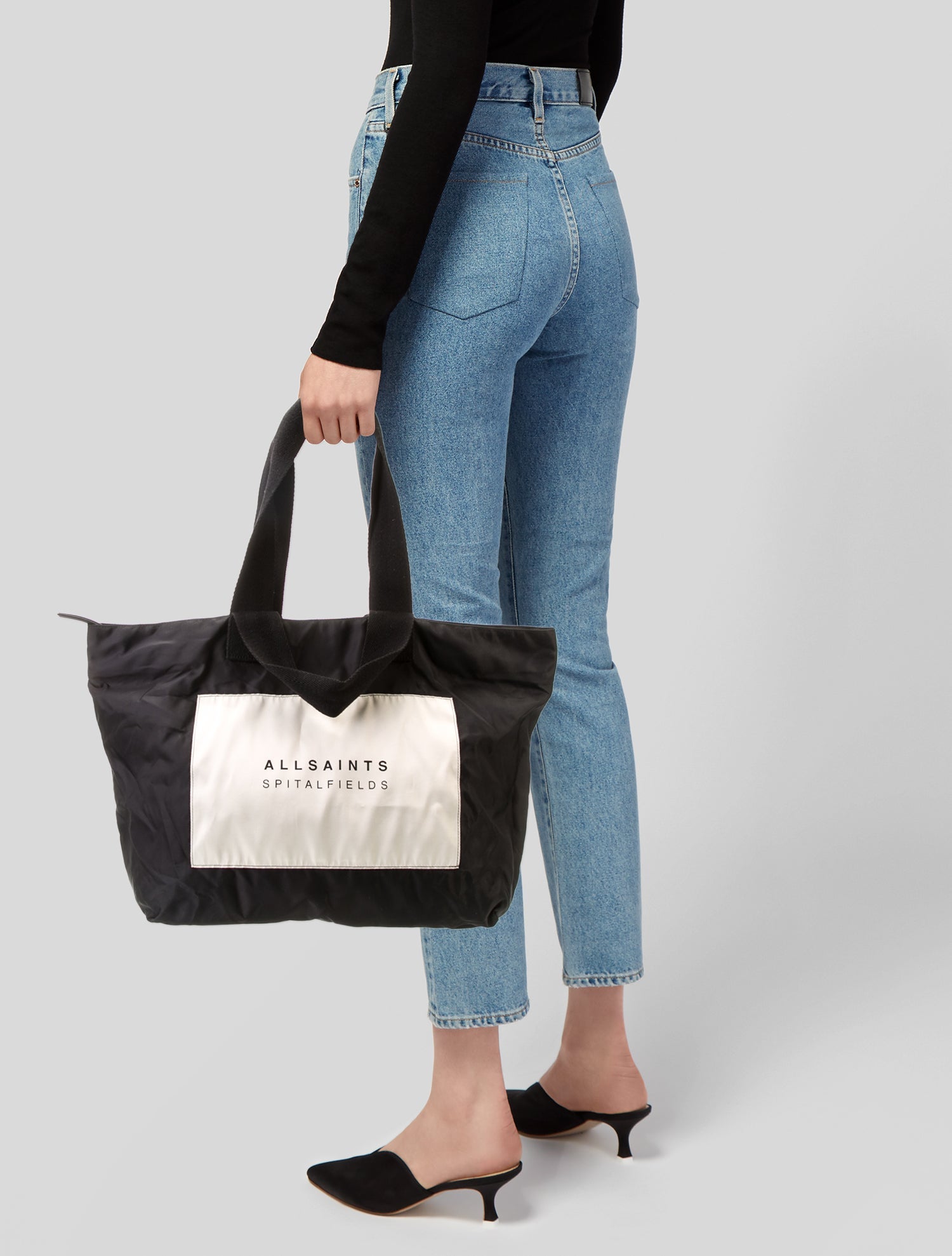AllSaints Nylon Tote