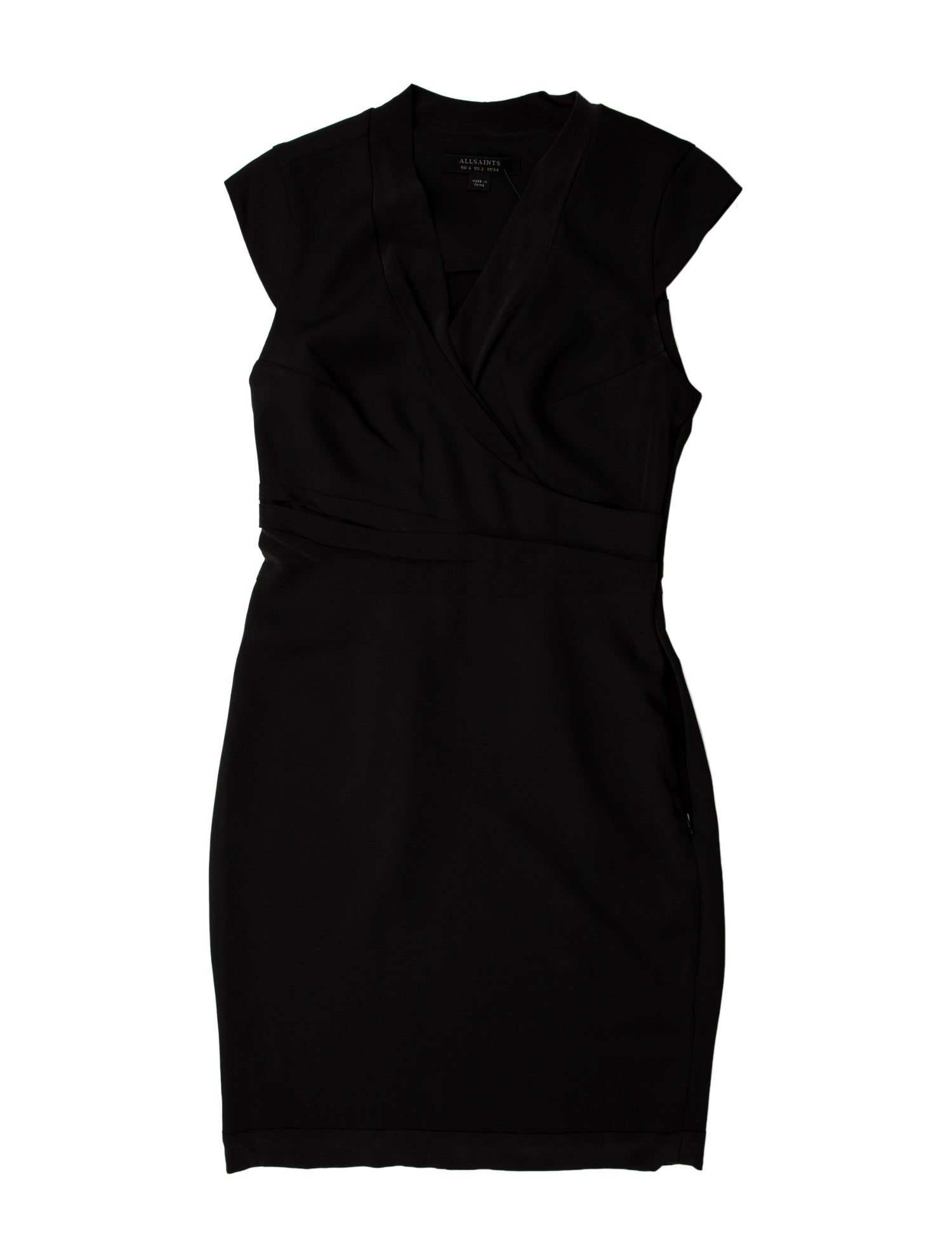 AllSaints V-Neck Mini Dress