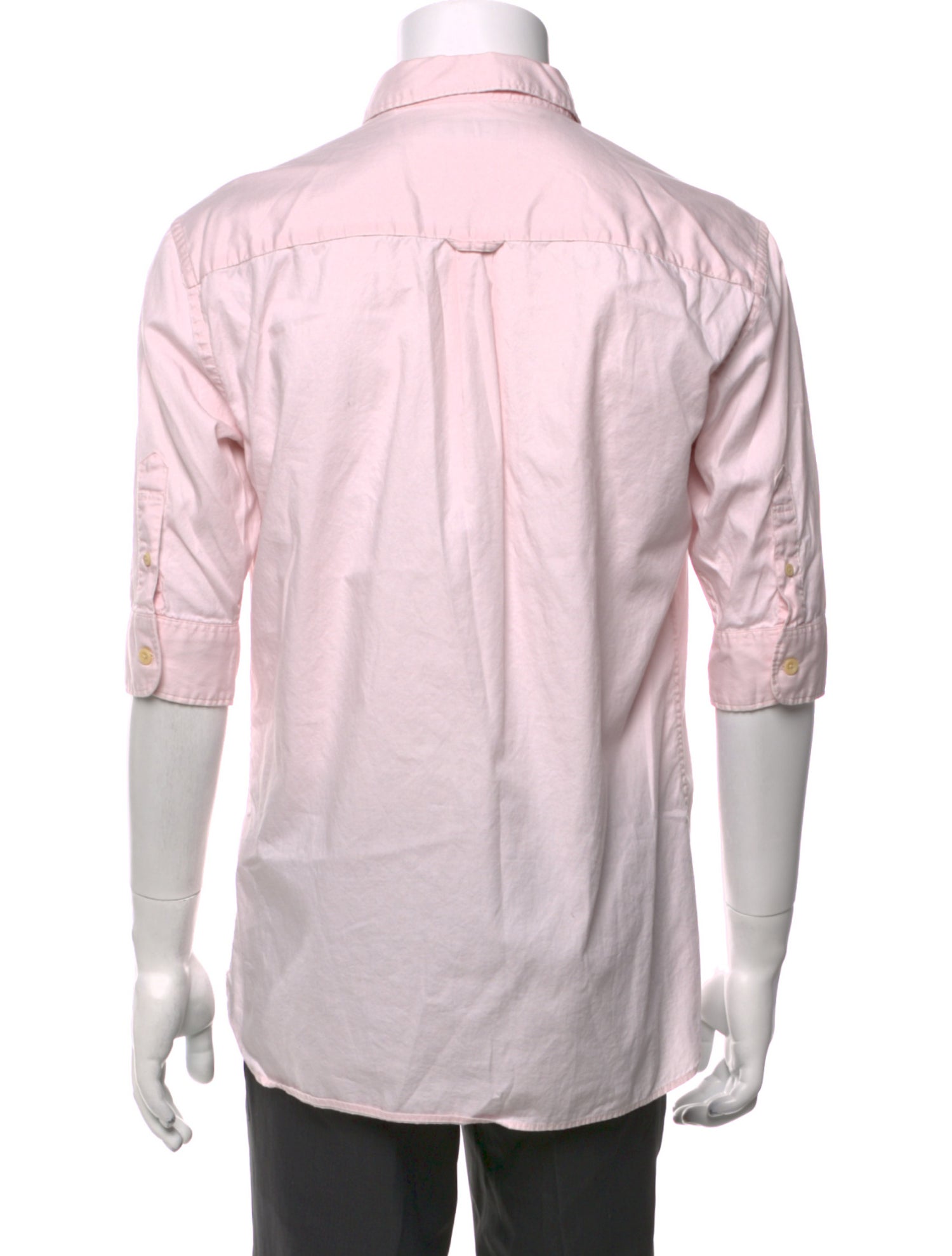 AllSaints Three-Quarter Sleeve Dress Shirt