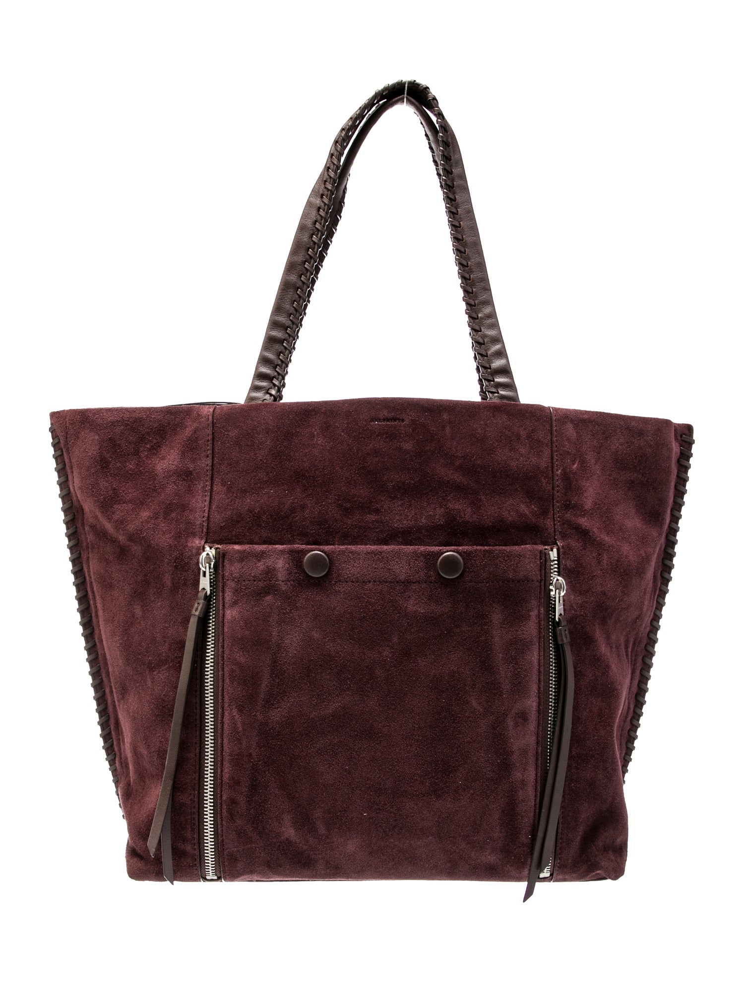 AllSaints Suede Tote