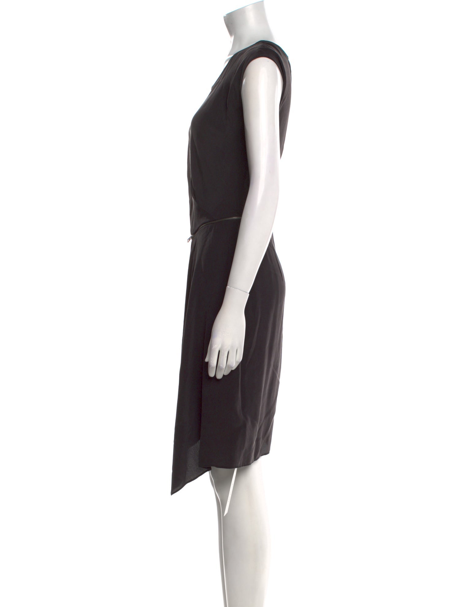 AllSaints Silk Knee-Length Dress