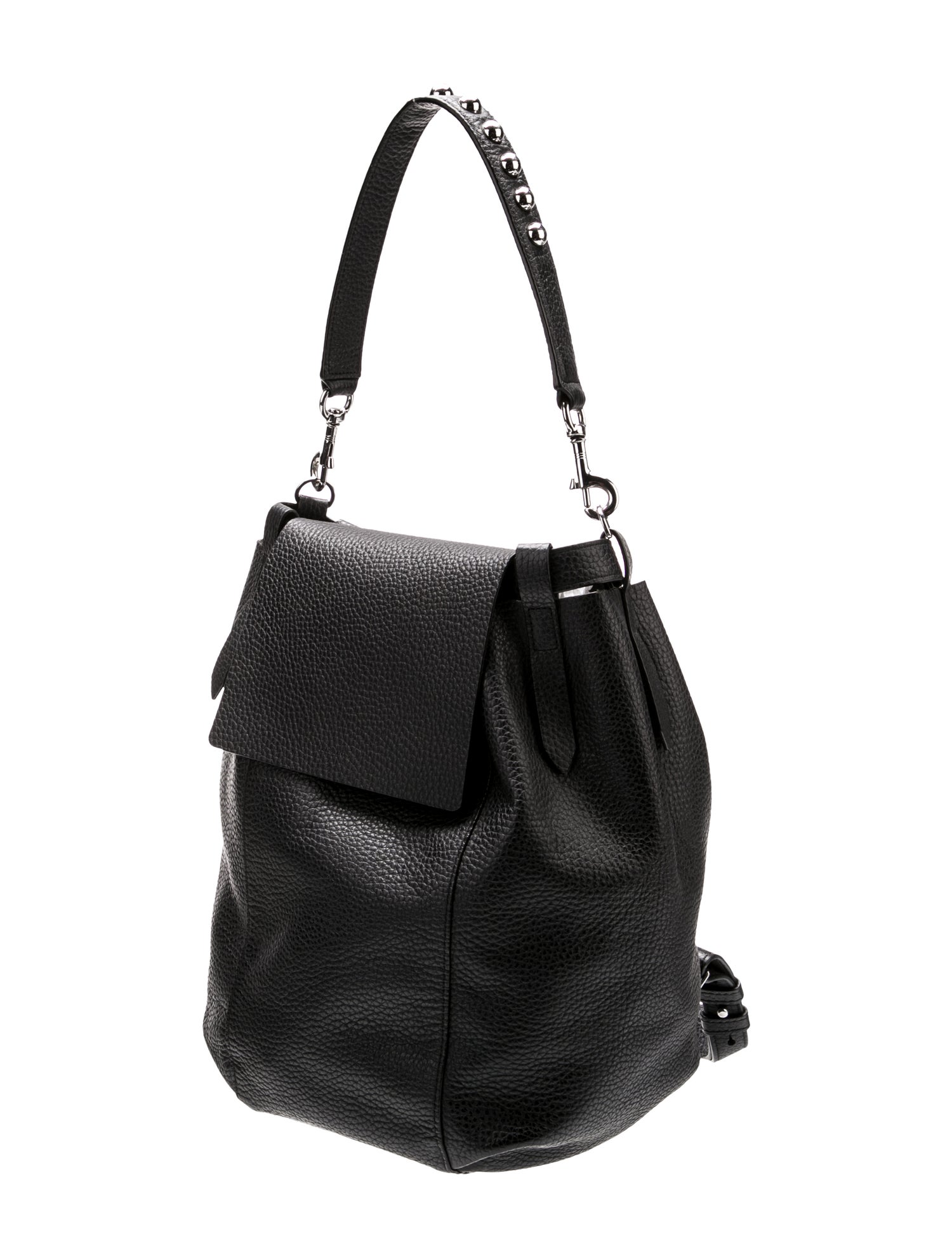 AllSaints Leather Top Handle Bag