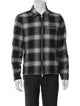 AllSaints Plaid Print Bomber Jacket