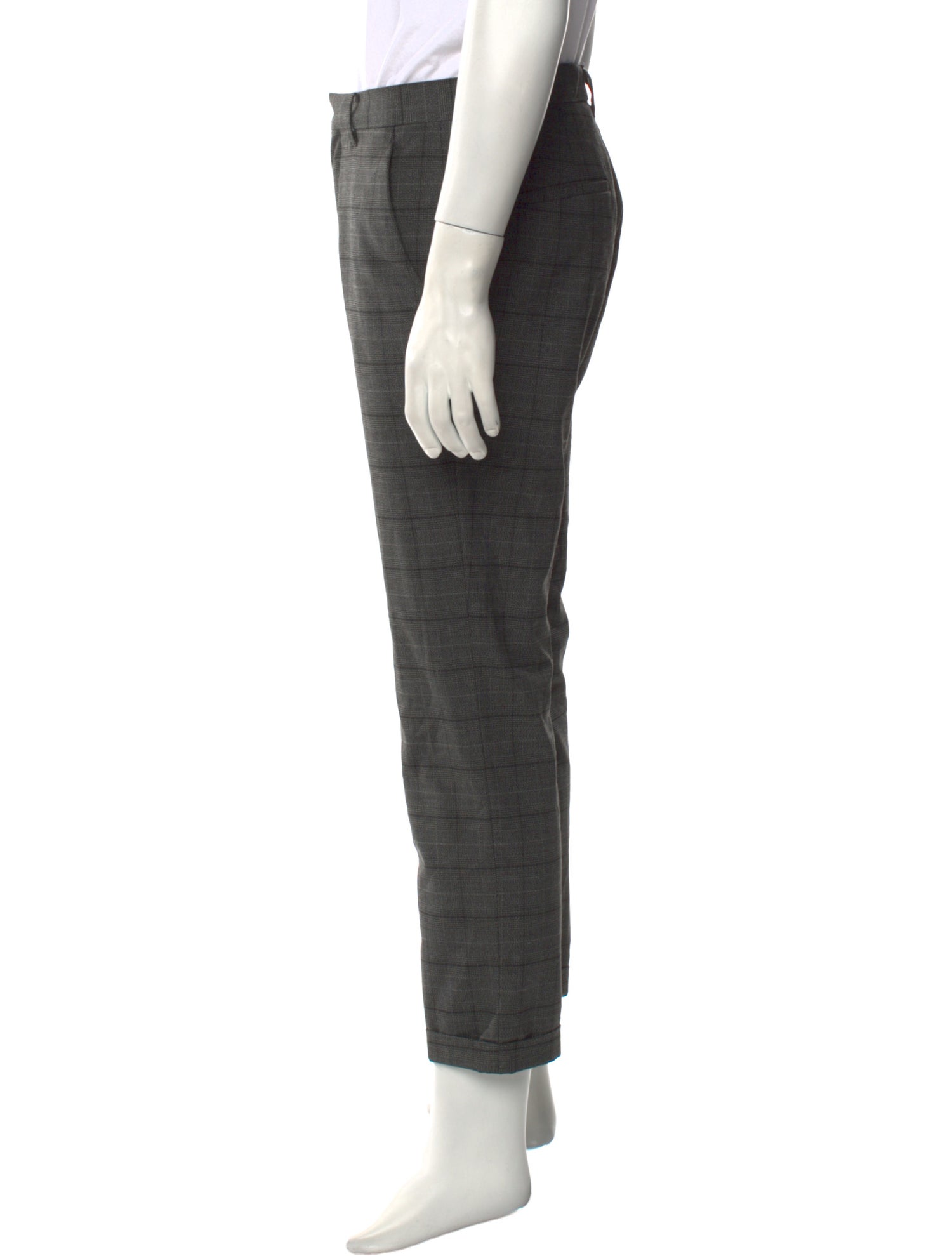 AllSaints Plaid Print Pants